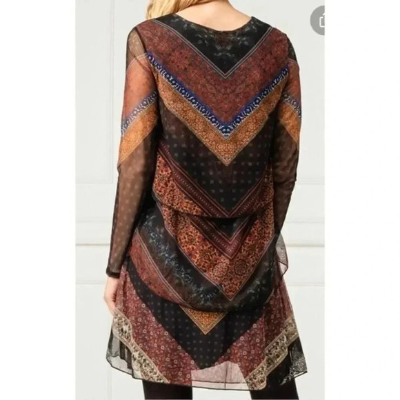 Desigual multicolor dress Vest Ocrida - Picture 6 of 9